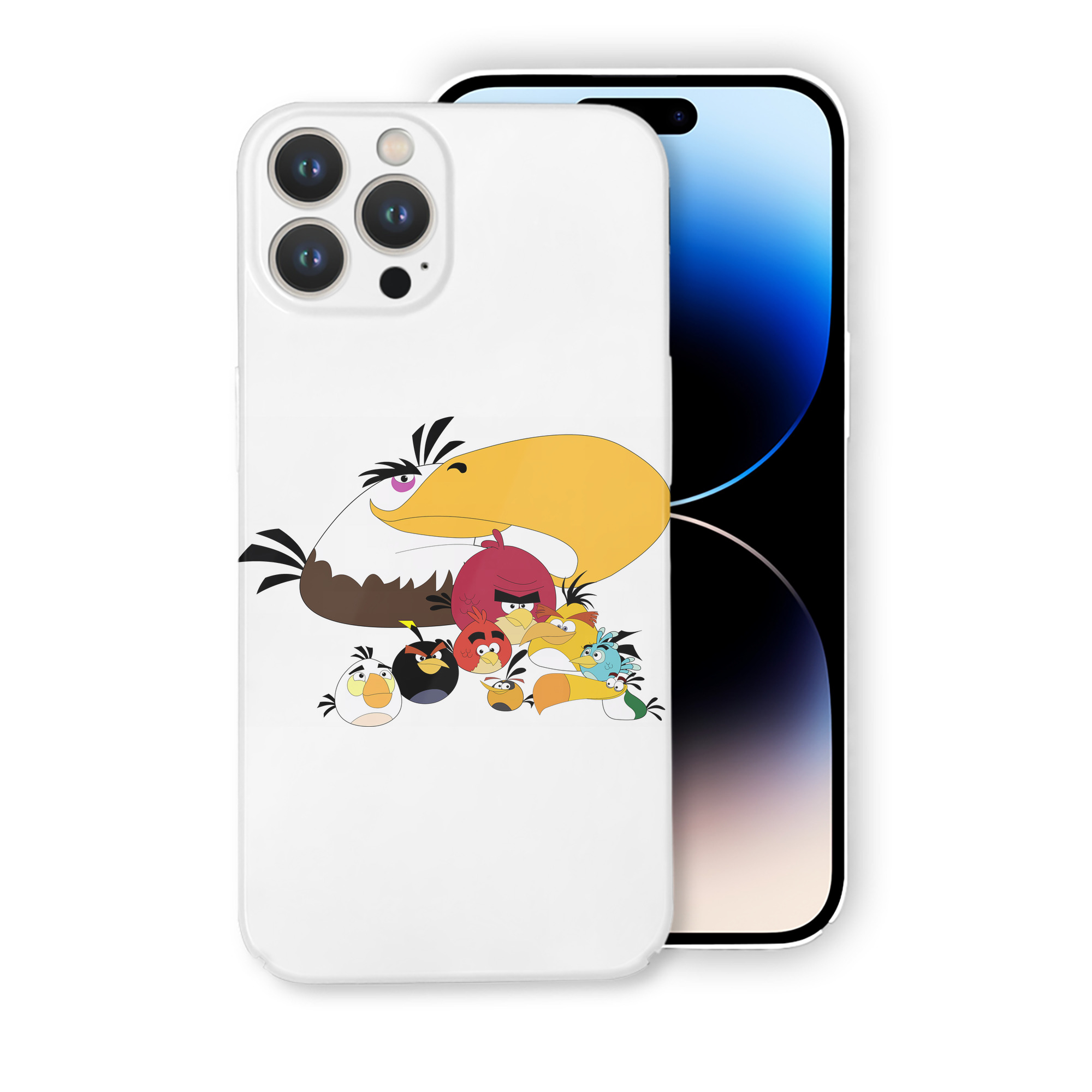 （画像用） Angry Birds アングリーバード 【iPhone 14シリーズ対応】ハードケース